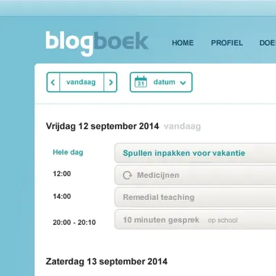 screenshot of Blogboek.com