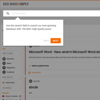 screenshot of Digicomply.com